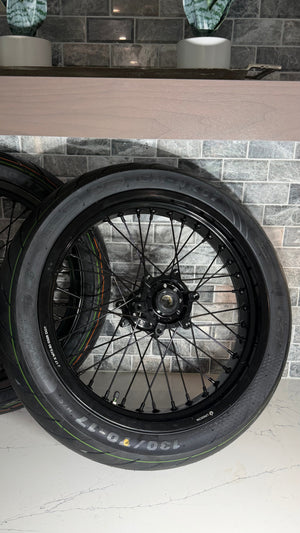 17" Ultra Bee Supermoto wheels